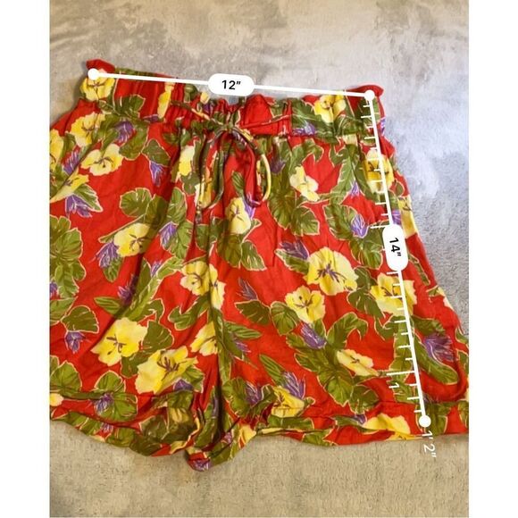 Urban Outfitters Floral Shorts Pockets SMALL - Picture 7 of 7